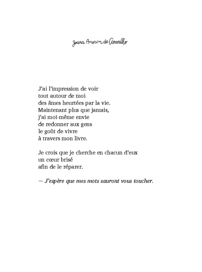 Au creux de mon coeur