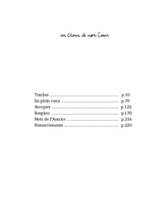 Au creux de mon coeur