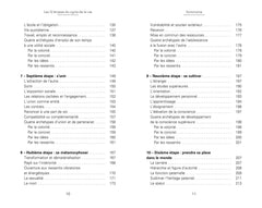 Les 12 étapes du cycle de la vie
