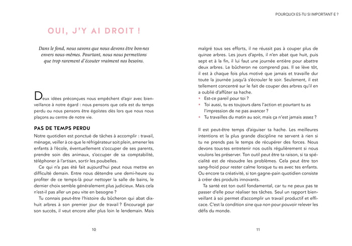 Donne-toi l'amour que tu mérites