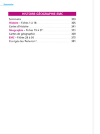 Objectif Brevet - Fiches Tout-en-un 2026