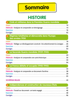 Objectif Brevet - Histoire-Géographie-EMC 3e