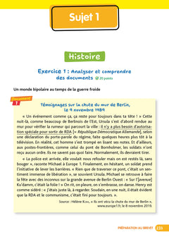 Objectif Brevet - Histoire-Géographie-EMC 3e