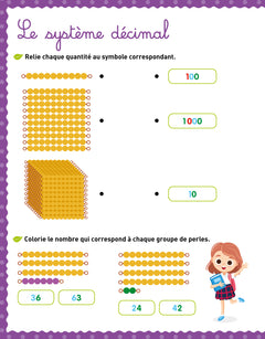 Mon cahier effaçable Montessori - Je trace les chiffres et je calcule