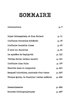 Tremblez ! Ces crimes qui venaient du froid