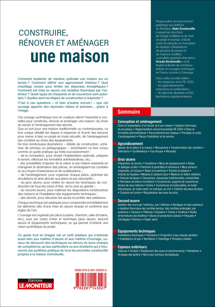 Construire, rénover et aménager une maison