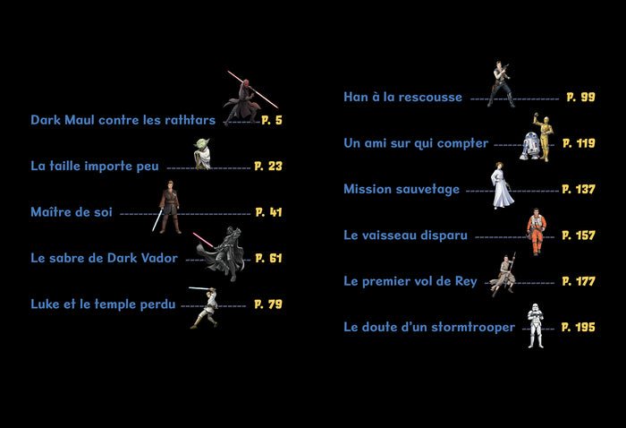 STAR WARS - 5 Minutes et tu éteins - Aventures galactiques - Disney