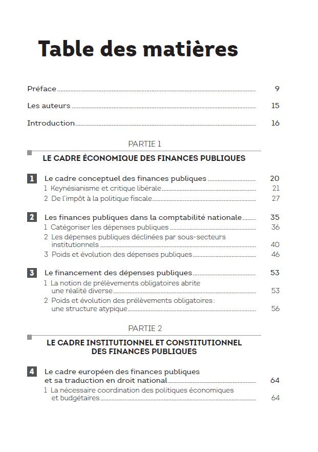 Finances publiques