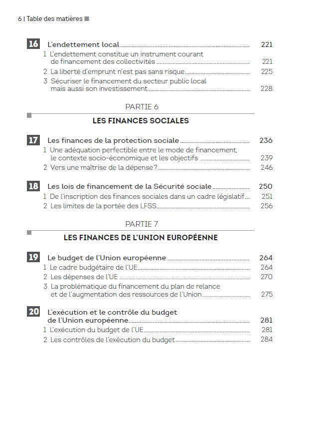 Finances publiques