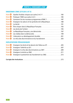 Objectif CRPE 2026 - Histoire Géographie-EMC - 100 fiches efficaces pour bien réviser - ép. écrite