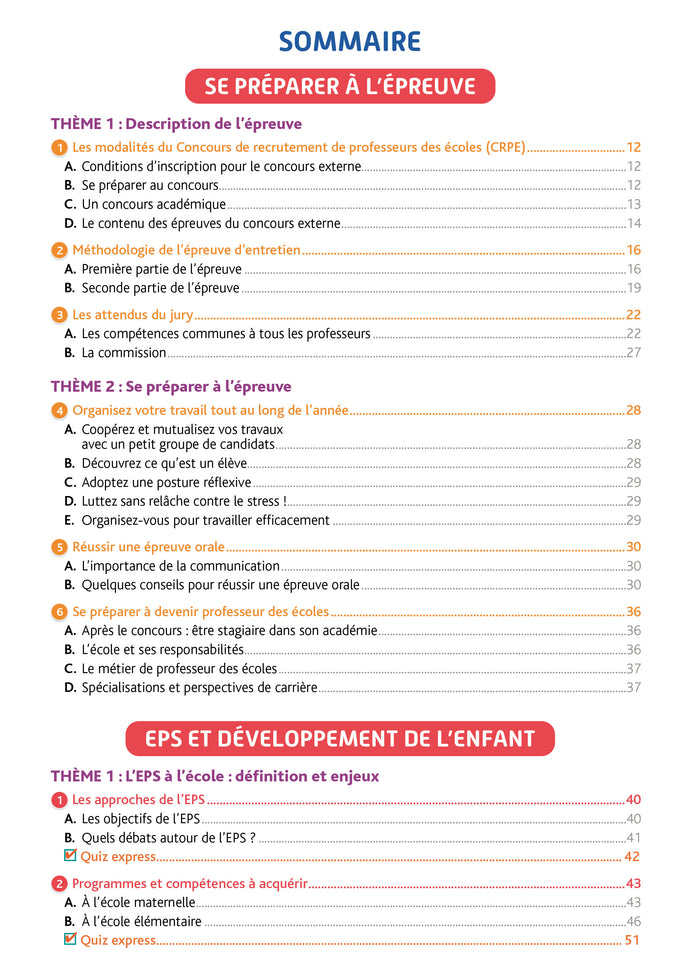 Objectif CRPE 2026-2027 - Épreuve orale d'entretien M2/L3