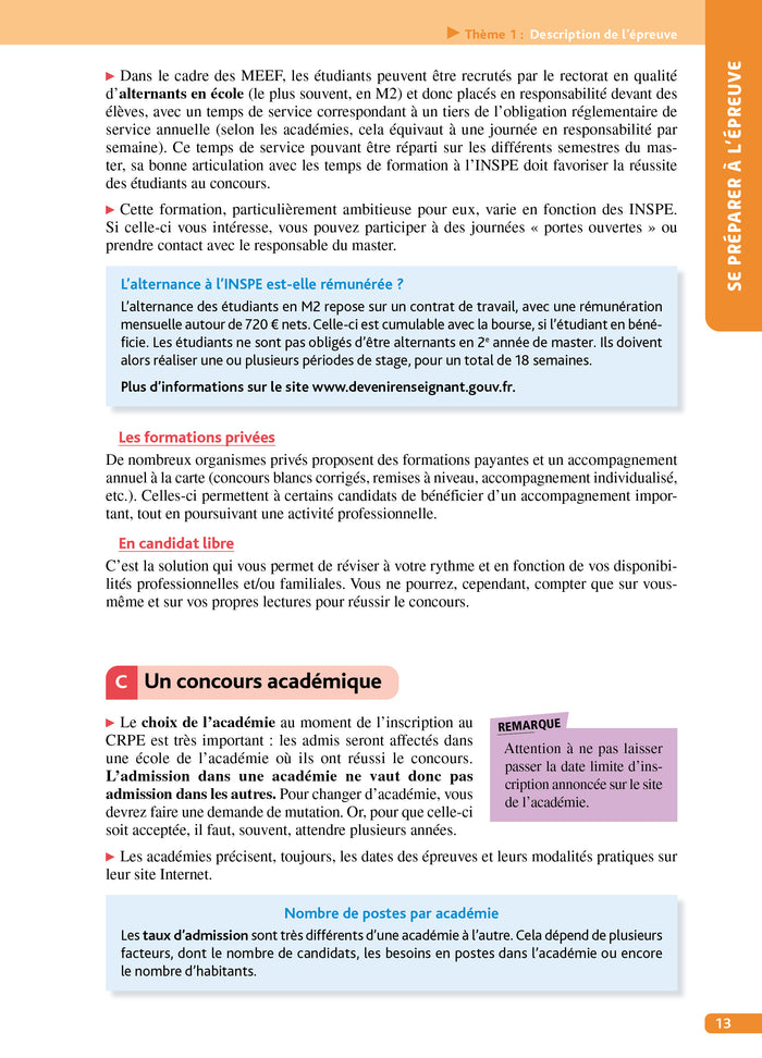 Objectif CRPE 2026-2027 - Épreuve orale d'entretien M2/L3