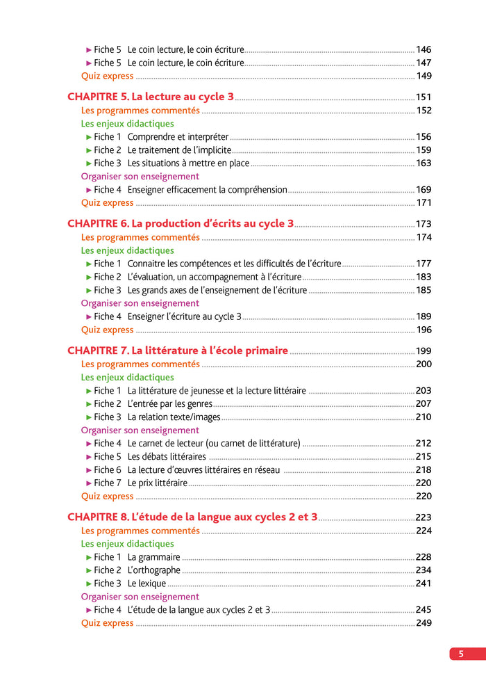 Objectif CRPE 2026-2027 - Français - La leçon - épreuve orale d'admission