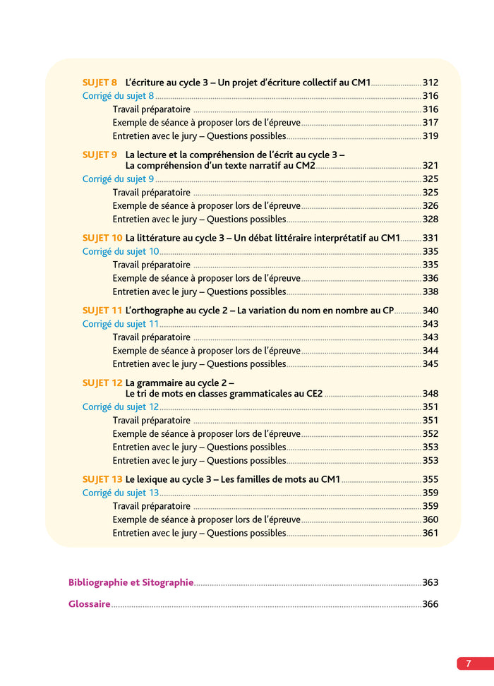 Objectif CRPE 2026-2027 - Français - La leçon - épreuve orale d'admission