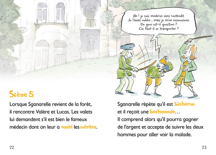 Mes premiers classiques Larousse - Le Médecin malgré lui - CE2