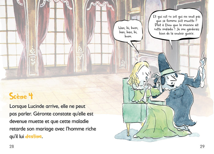 Mes premiers classiques Larousse - Le Médecin malgré lui - CE2