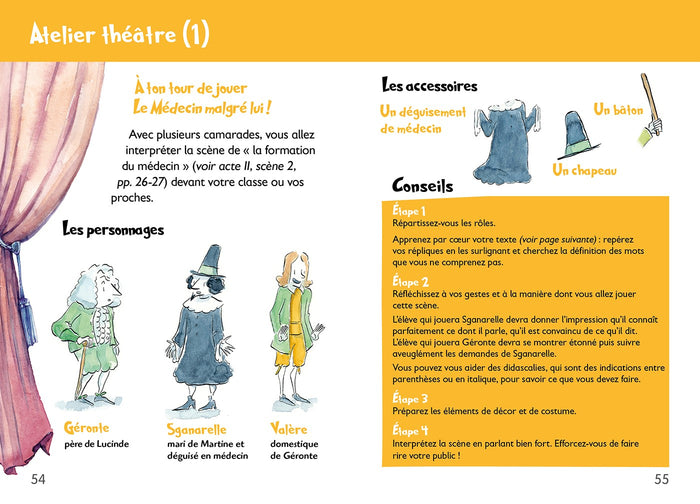 Mes premiers classiques Larousse - Le Médecin malgré lui - CE2