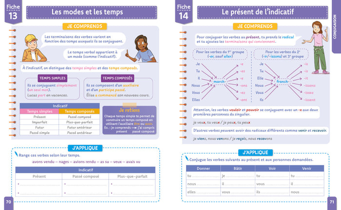 Priorité Français Maths - Mes Fiches pour réviser - CM2