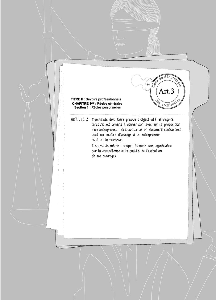 Code de déontologie des architectes illustré