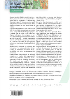 Les grands principes de l'assurance
