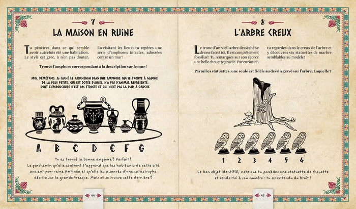 Le Trésor de l'Atlantide - 5 cartes et 130 énigmes