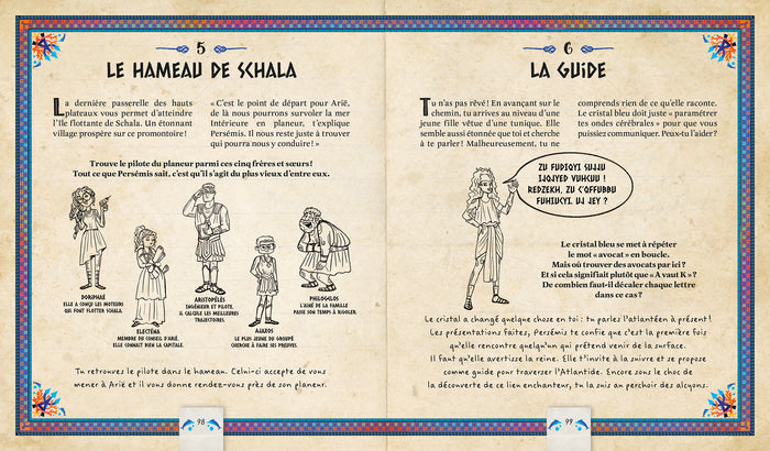 Le Trésor de l'Atlantide - 5 cartes et 130 énigmes