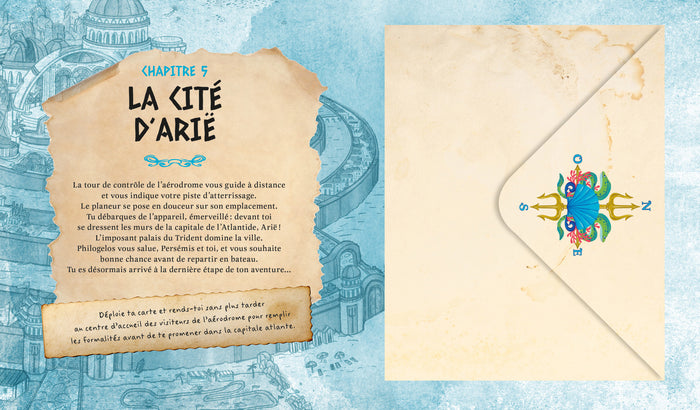 Le Trésor de l'Atlantide - 5 cartes et 130 énigmes