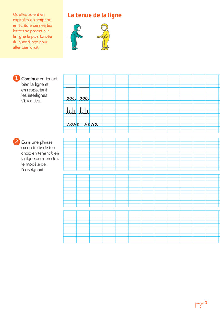 Les cahiers d'écriture CP-CE1 - Cahier n° 2 Perfectionnement