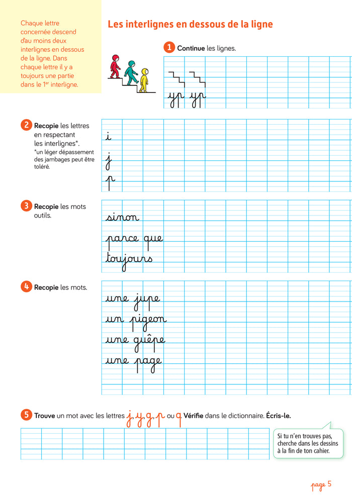 Les cahiers d'écriture CP-CE1 - Cahier n° 2 Perfectionnement