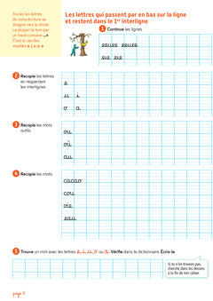 Les cahiers d'écriture CP-CE1 - Cahier n° 2 Perfectionnement