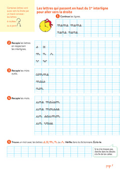 Les cahiers d'écriture CP-CE1 - Cahier n° 2 Perfectionnement