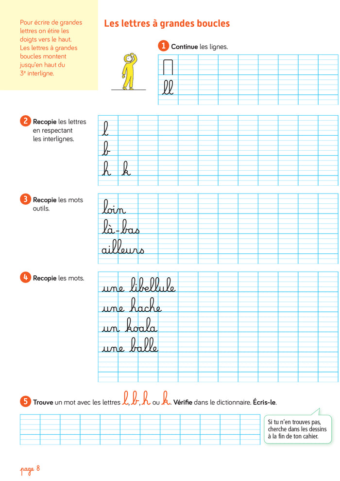Les cahiers d'écriture CP-CE1 - Cahier n° 2 Perfectionnement