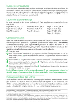 Les cahiers d'écriture CP-CE1 - Éd. 2025 - Cahier n° 3 Les majuscules