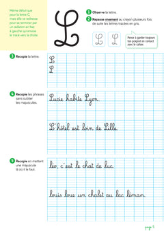 Les cahiers d'écriture CP-CE1 - Éd. 2025 - Cahier n° 3 Les majuscules