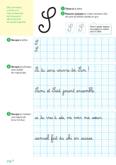 Les cahiers d'écriture CP-CE1 - Éd. 2025 - Cahier n° 3 Les majuscules
