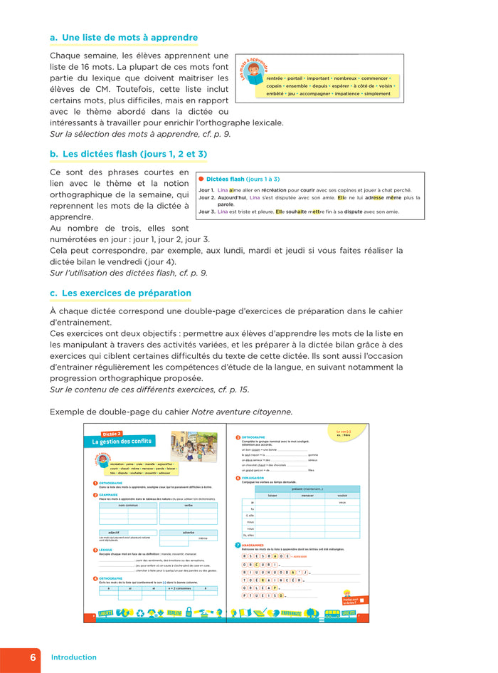 En route pour la dictée ! CM - Notre aventure citoyenne