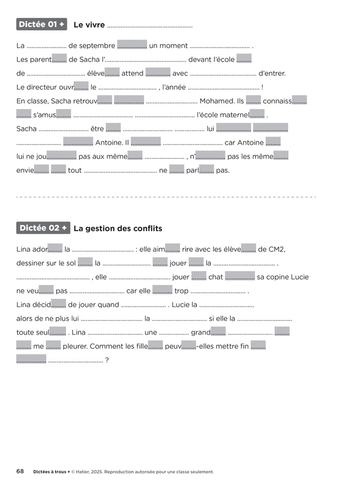 En route pour la dictée ! CM - Notre aventure citoyenne