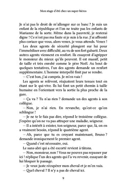 Mon stage d'été chez un super-héros