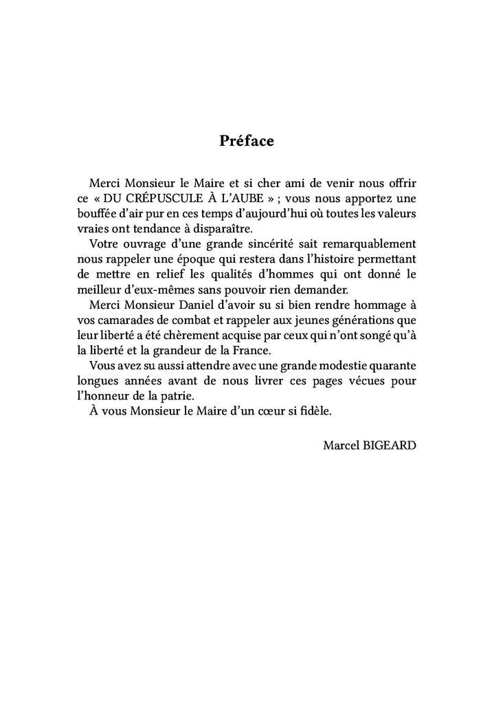 Du crépuscule à l'aube