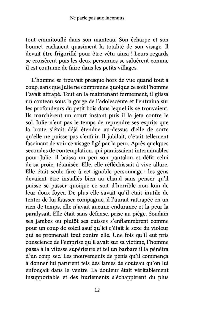 Ne parle pas aux inconnus