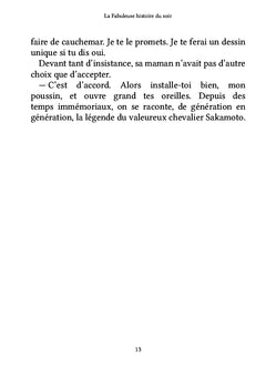 La fabuleuse histoire du soir