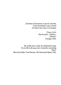 Autopsie d'un vivant