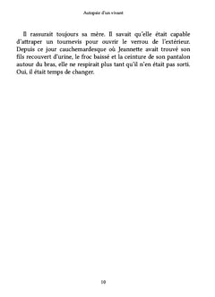 Autopsie d'un vivant
