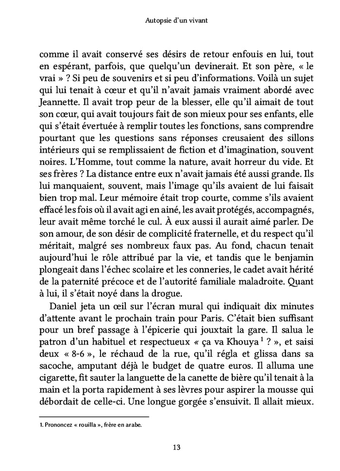 Autopsie d'un vivant