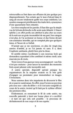 Nos chemins étroits