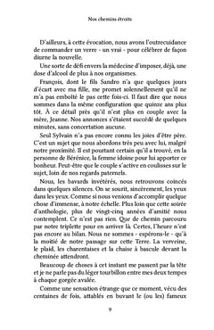 Nos chemins étroits