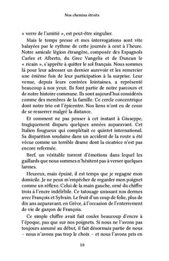 Nos chemins étroits