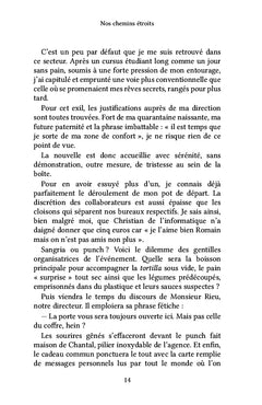 Nos chemins étroits