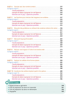 Objectif CRPE 2026-2027 - Maths - La leçon -  épreuve orale d'admission