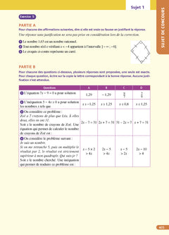Objectif CRPE 2026-2027 - Maths - épreuve écrite d'admissibilité M2/L3